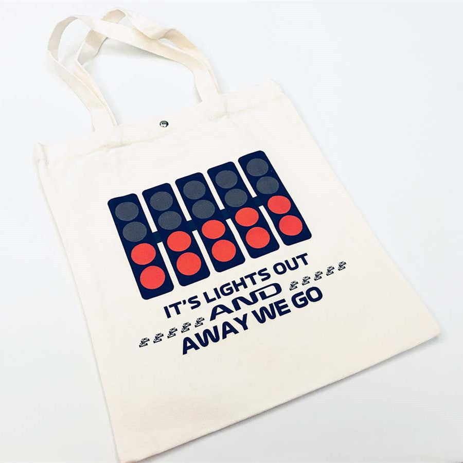 F1 Departure Lamp Canvas Bag