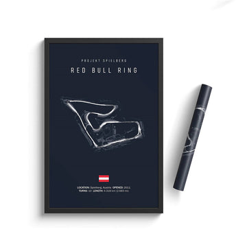 F1 Racing Track Wall Art