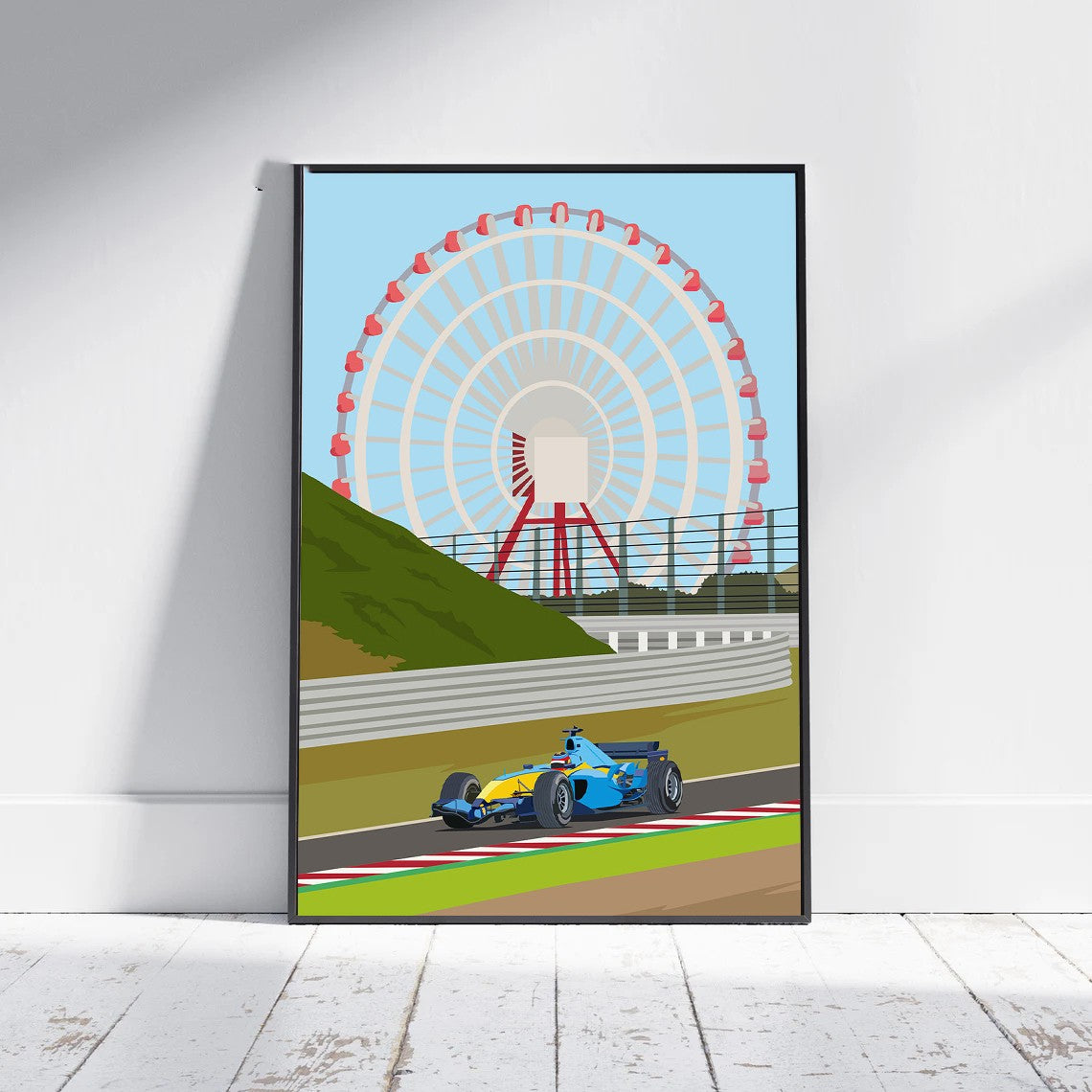 F1 Racing Luxury Poster