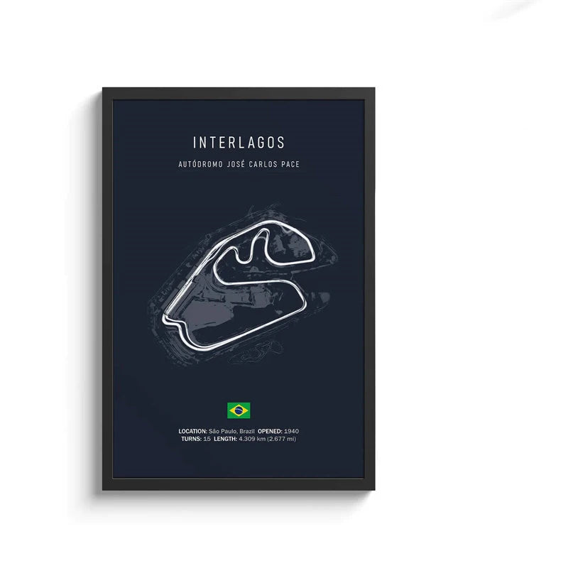 F1 International Track Circuit Canvas