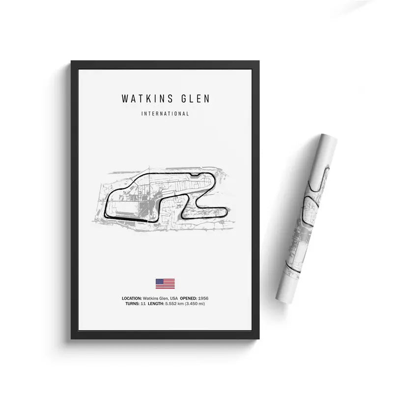 F1 International Track Circuit Canvas