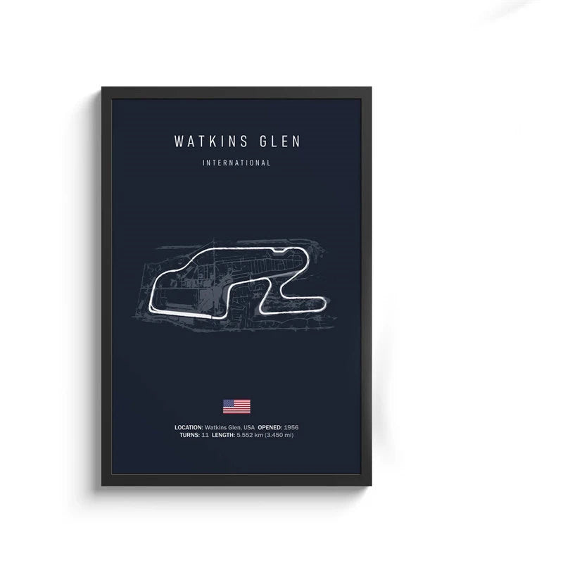 F1 International Track Circuit Canvas