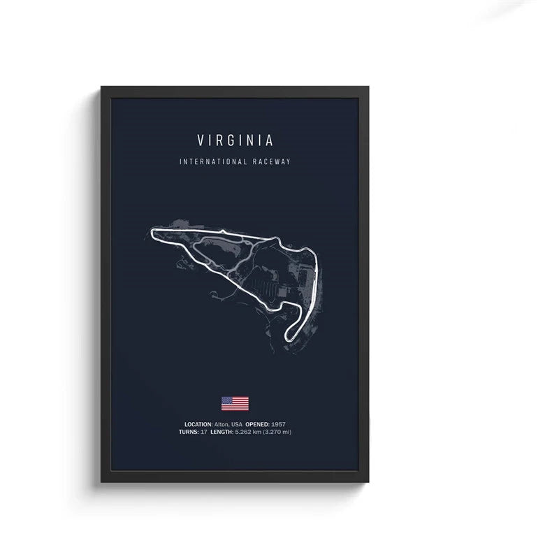 F1 International Track Circuit Canvas