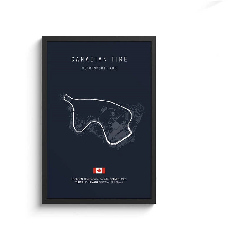 F1 International Track Circuit Canvas
