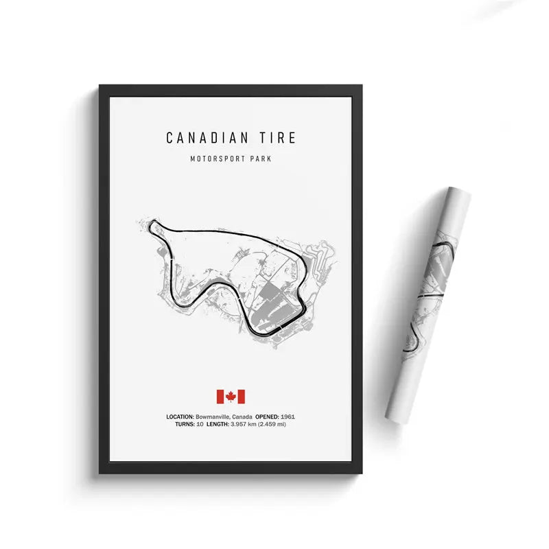 F1 International Track Circuit Canvas