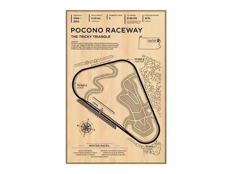 F1 Racer Circuit Poster