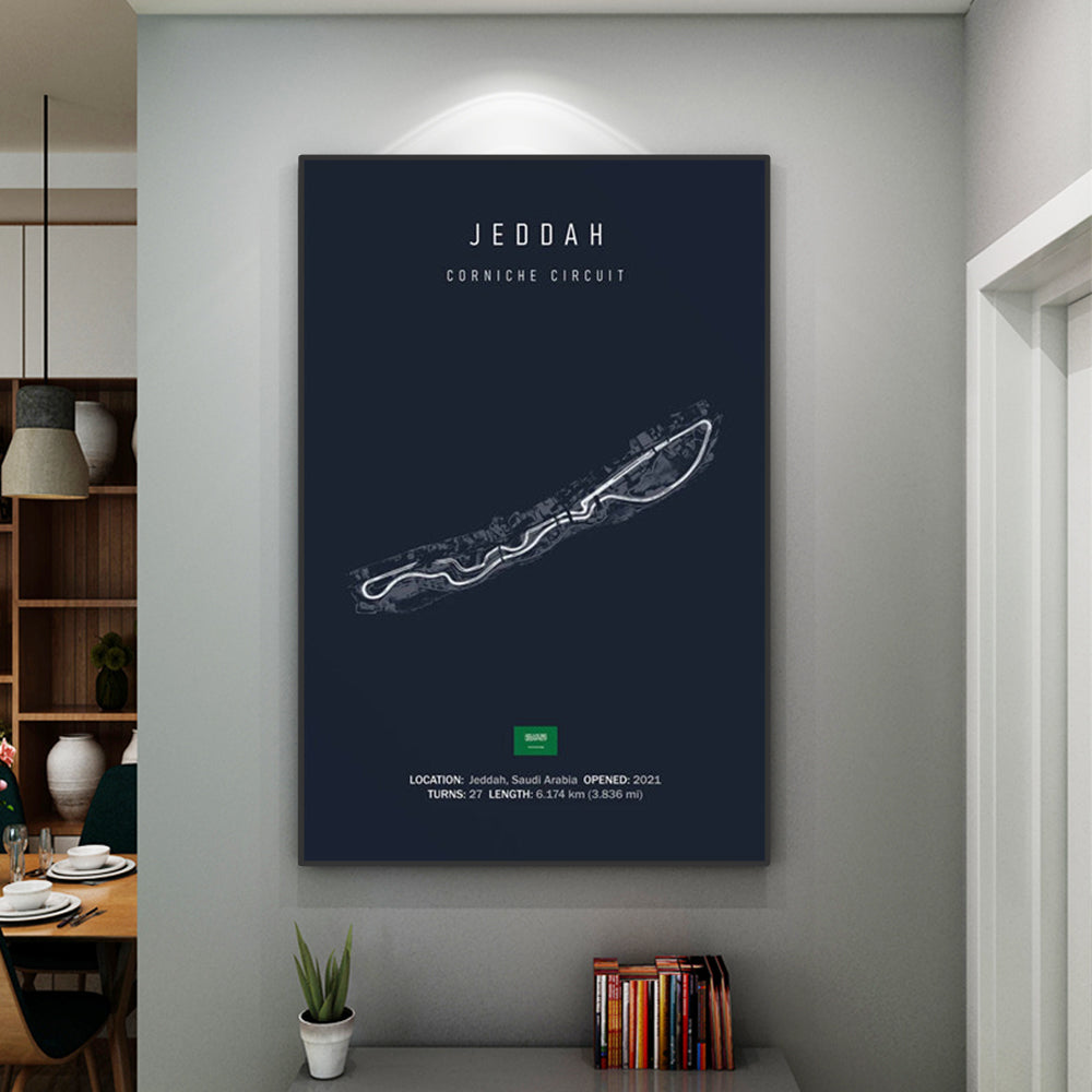 F1 International Track Circuit Canvas