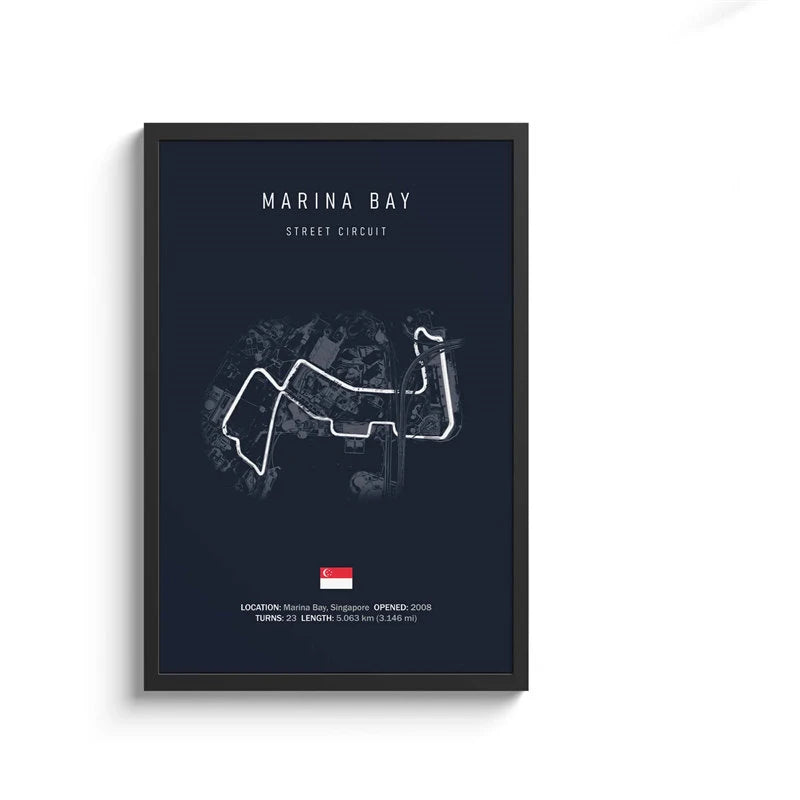 F1 International Track Circuit Canvas