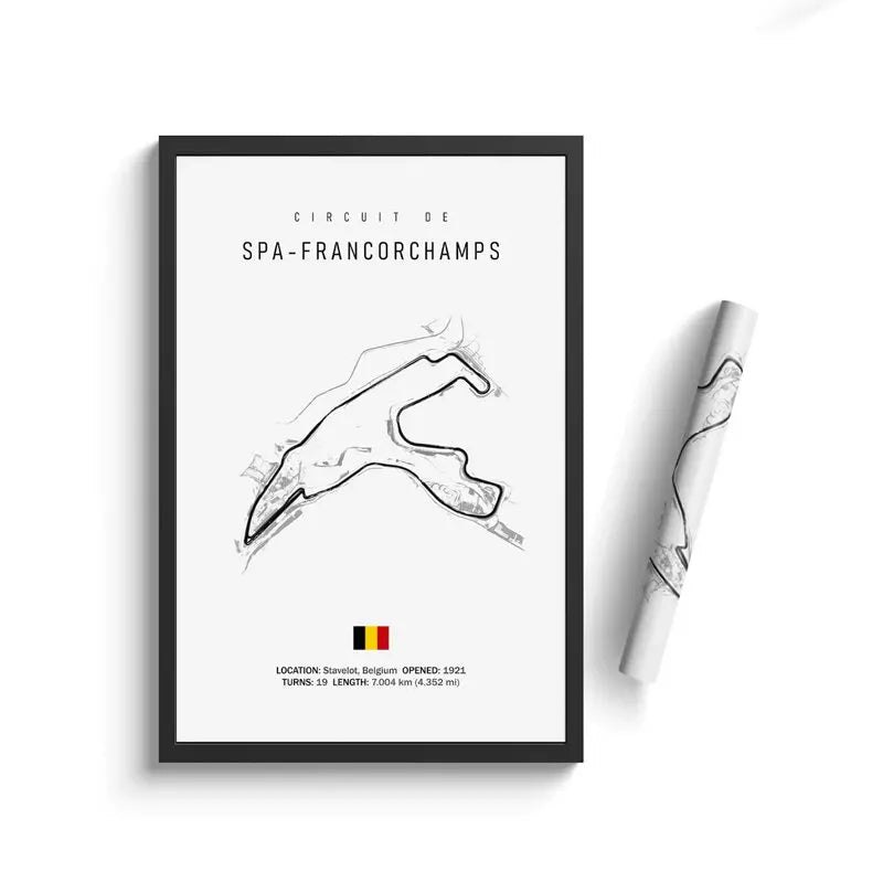 F1 International Track Circuit Canvas
