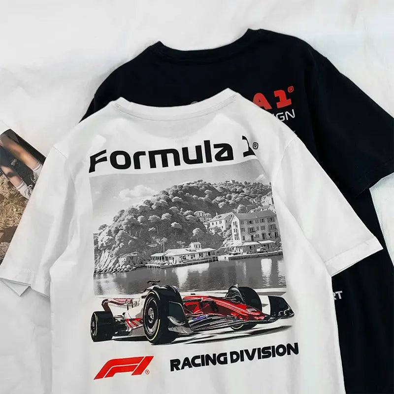 F1 Unisex Racing Cotton T-Shirt