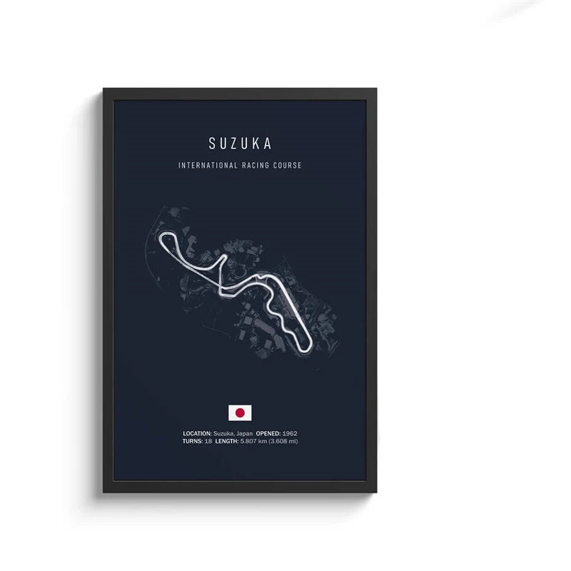F1 International Track Circuit Canvas