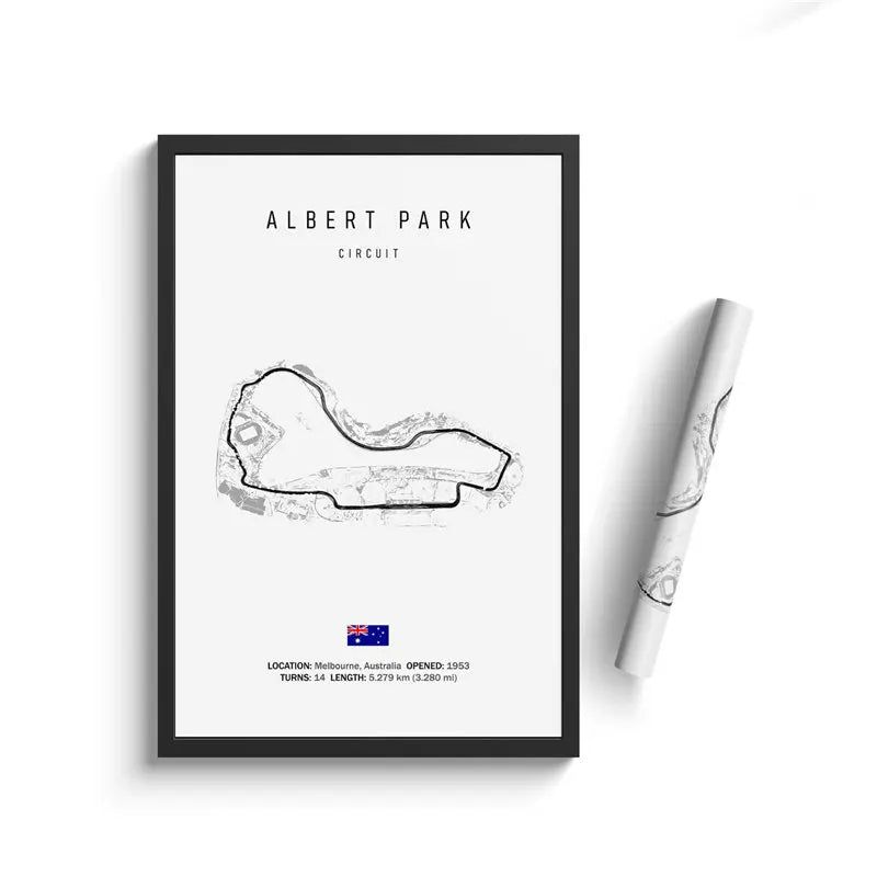 F1 International Track Circuit Canvas