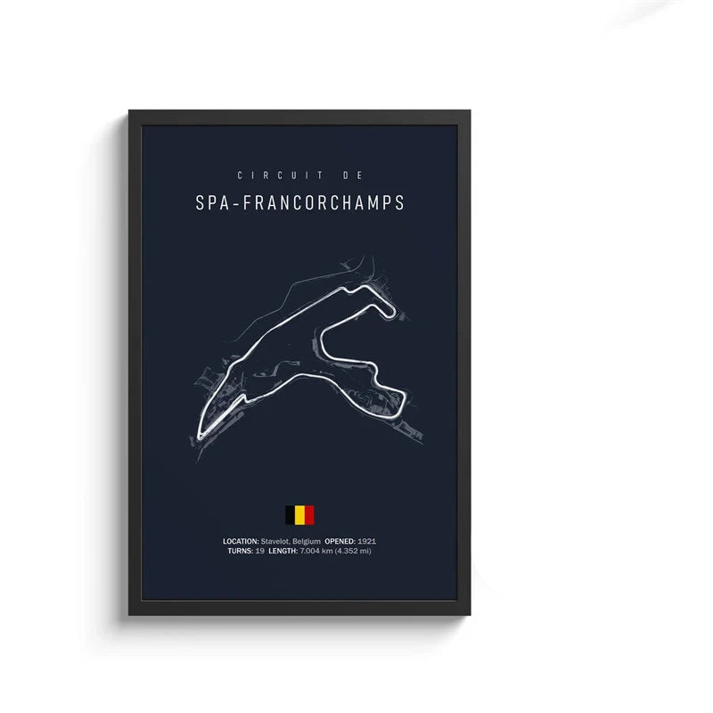 F1 International Track Circuit Canvas