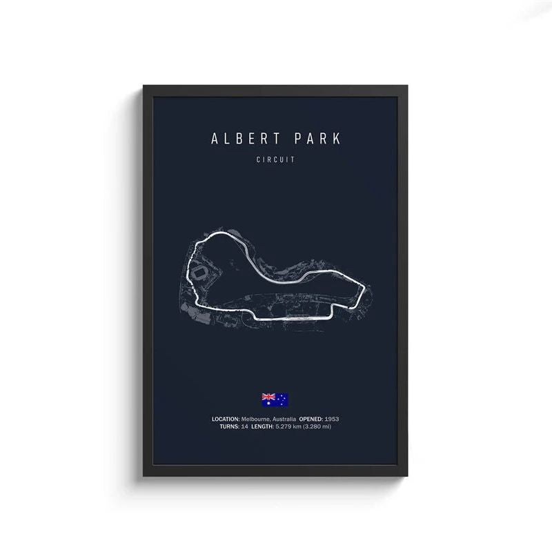 F1 International Track Circuit Canvas