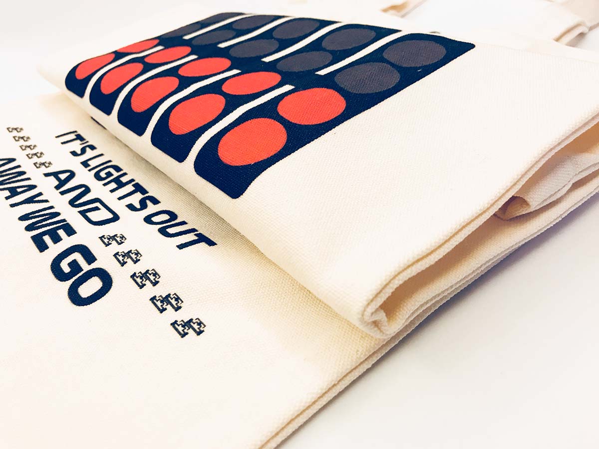 F1 Departure Lamp Canvas Bag