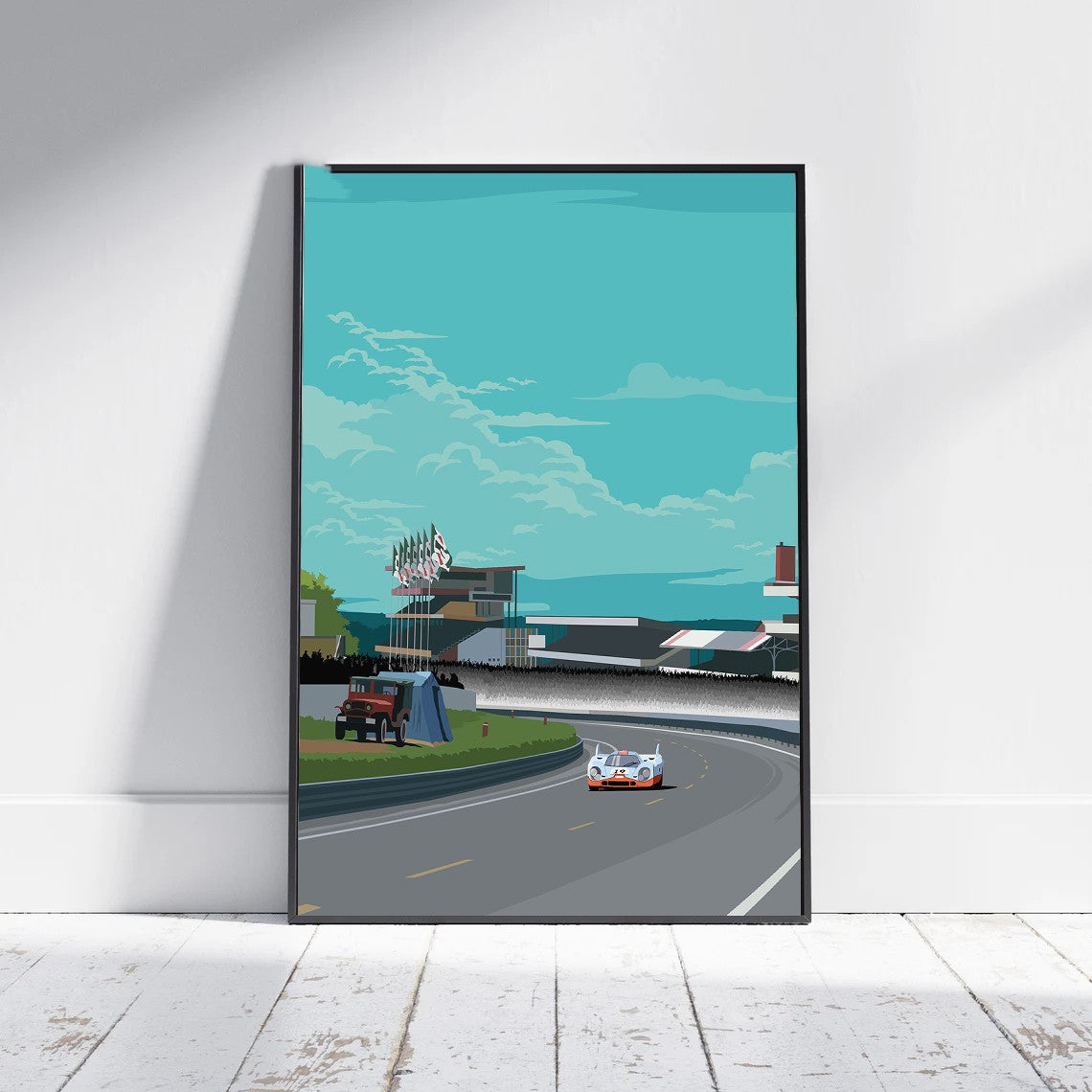 F1 Racing Luxury Poster