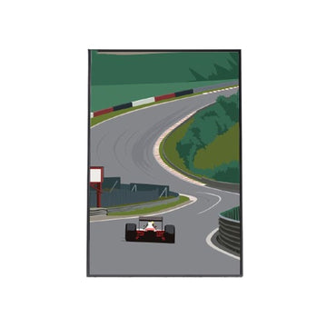 F1 Racing Luxury Poster