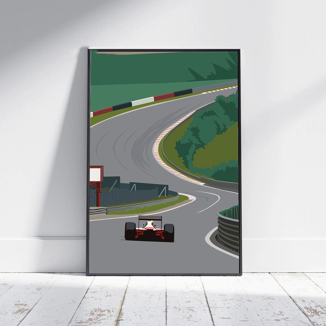 F1 Racing Luxury Poster
