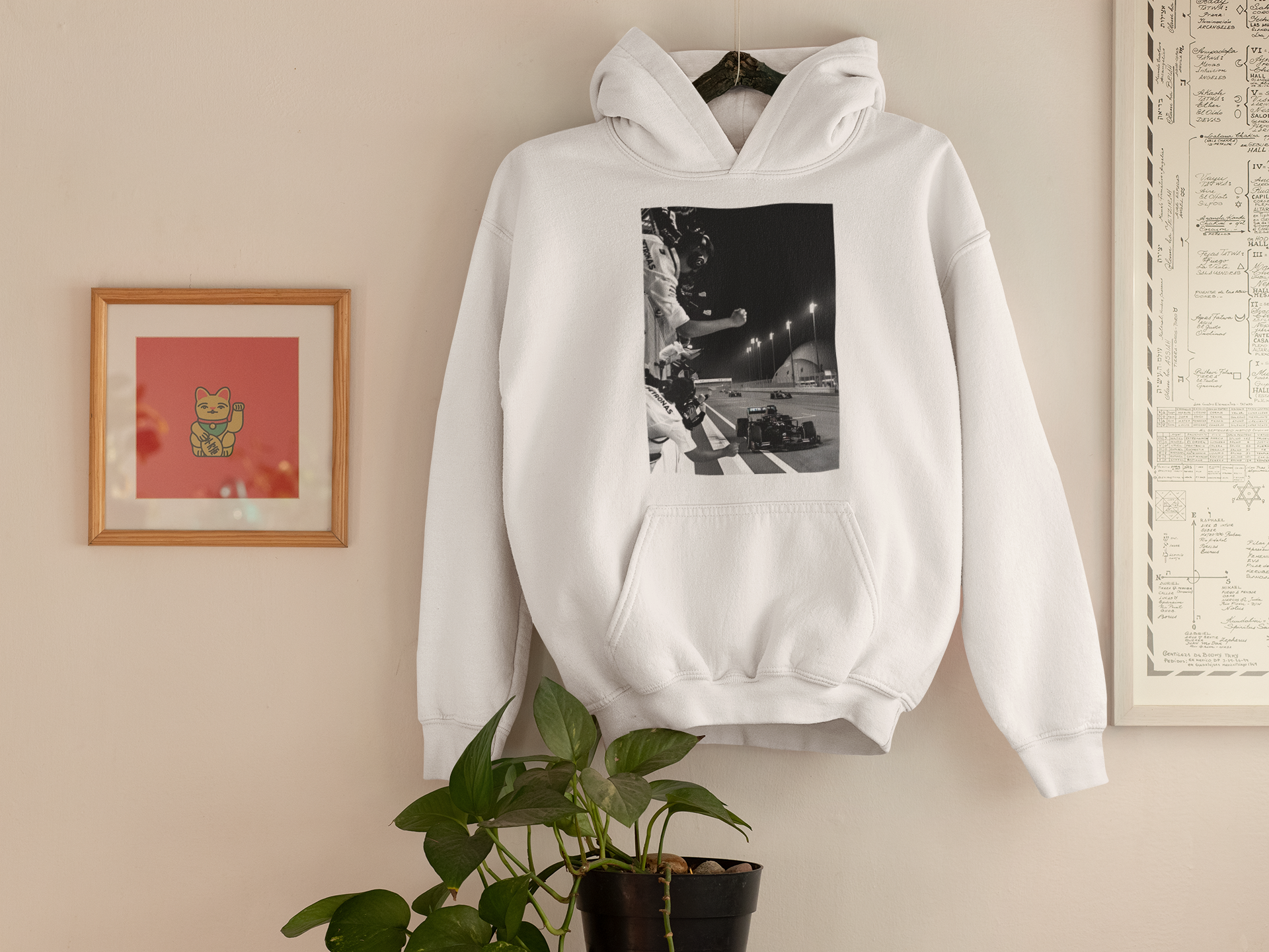 Lewis Hamilton Mercedes Hoodie