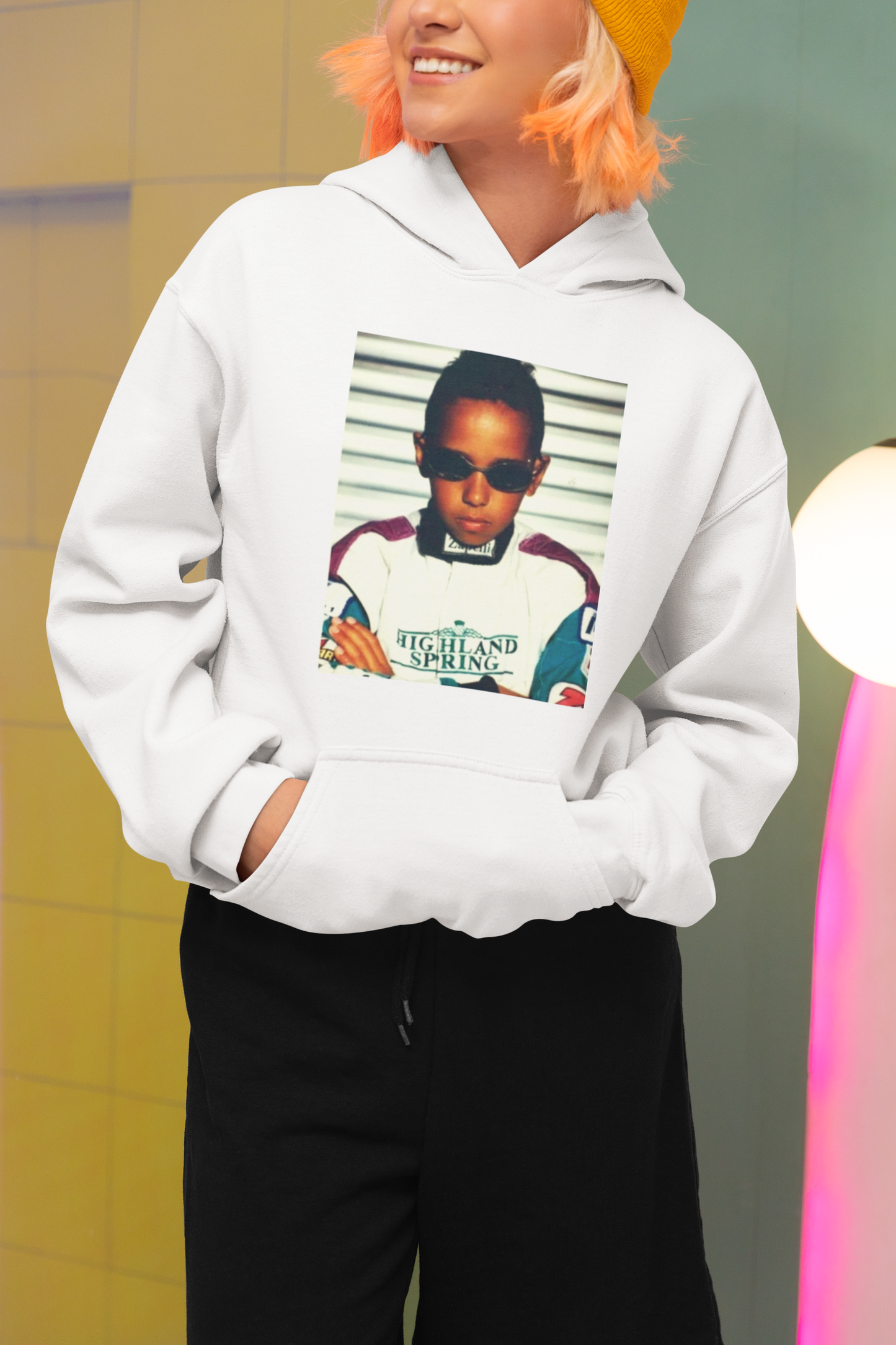 Little Lewis Hamilton Pullover Hoodie